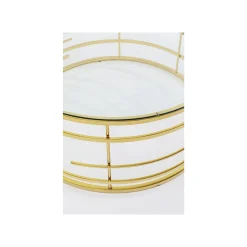 KARE Design Table Basse Jupiter 100cm Dorée ^ Table Basse