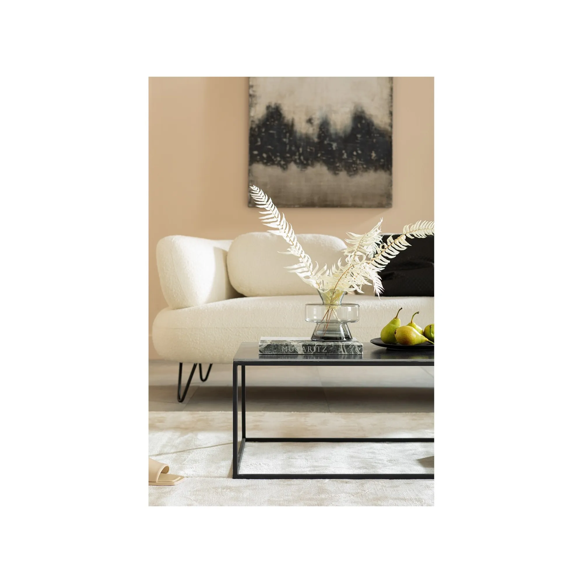 KARE Design Table Basse Key West 120x60cm Noire ^ Table Basse