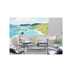 KARE Design Table Basse Key West 120x60cm Noire ^ Table Basse