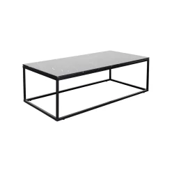 KARE Design Table Basse Key West 120x60cm Noire ^ Table Basse