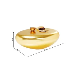 KARE Design Table Basse Pebble Dorée ^ Table Basse