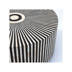 KARE Design Table Basse Ronde Electra 75cm ^ Table Basse