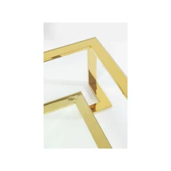 KARE Design Table Basse Rush 120x120cm Dorée ^ Table Basse