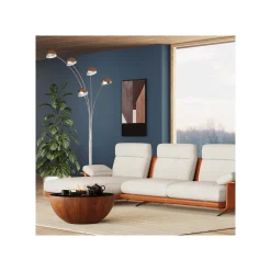 KARE Design Table Basse Tear Drops 80cm Noyer ^ Table Basse