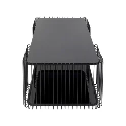 KARE Design Table Basse Wire Double 120x60cm Noire ^ Table Basse