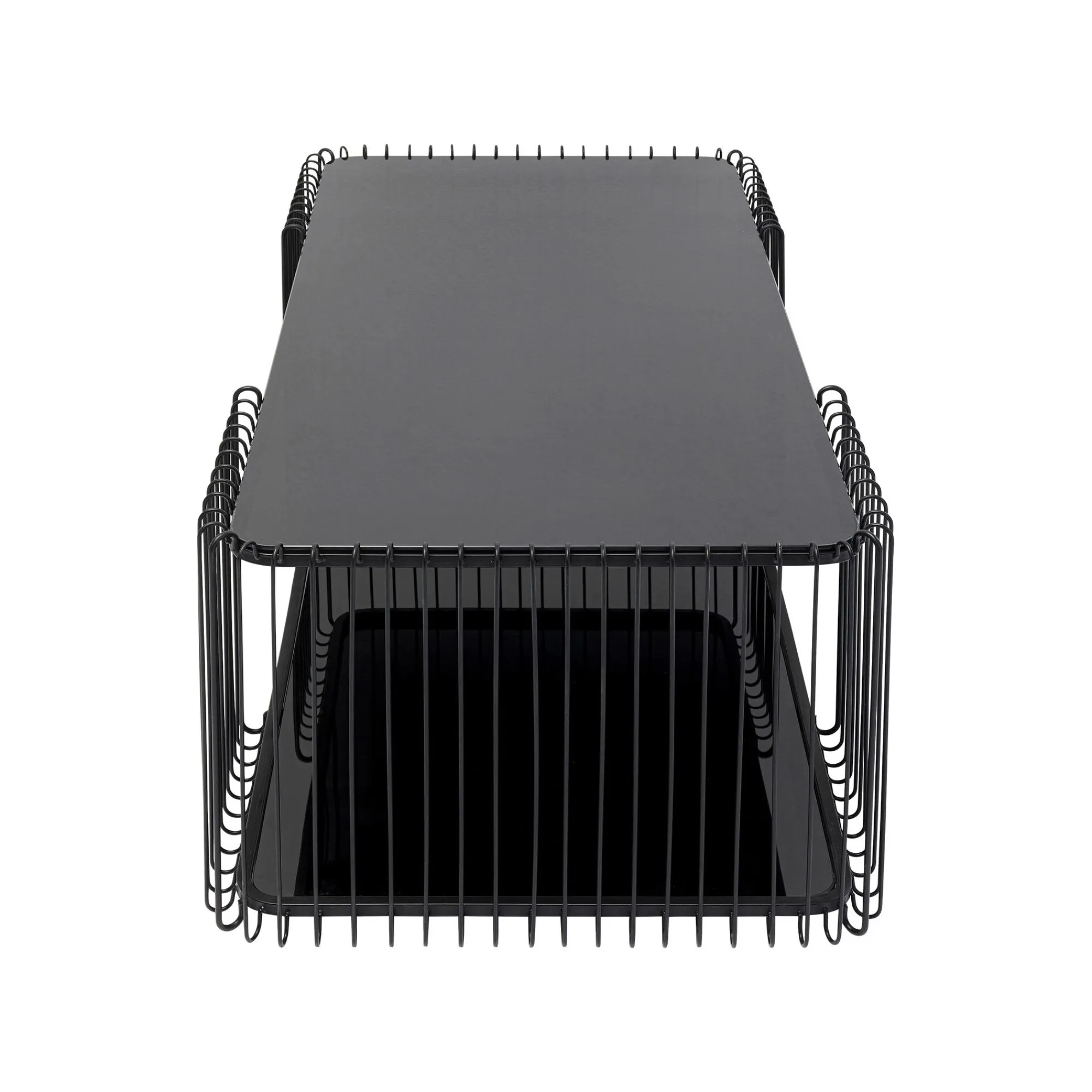 KARE Design Table Basse Wire Double 120x60cm Noire ^ Table Basse