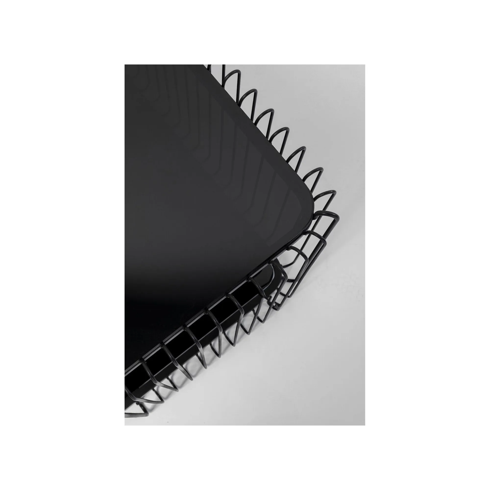 KARE Design Table Basse Wire Double 120x60cm Noire ^ Table Basse