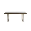 KARE Design Table Conley 180x90cm Pieds Chromés ^ Table