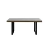 KARE Design Table Conley 180x90cm Pieds Noirs ^ Table