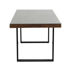 KARE Design Table Conley 180x90cm Pieds Noirs ^ Table
