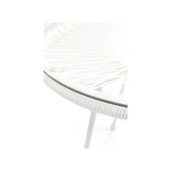 KARE Design Table D'appoint Acapulco 50cm Blanche ^ Table D'Appoint & De Chevet