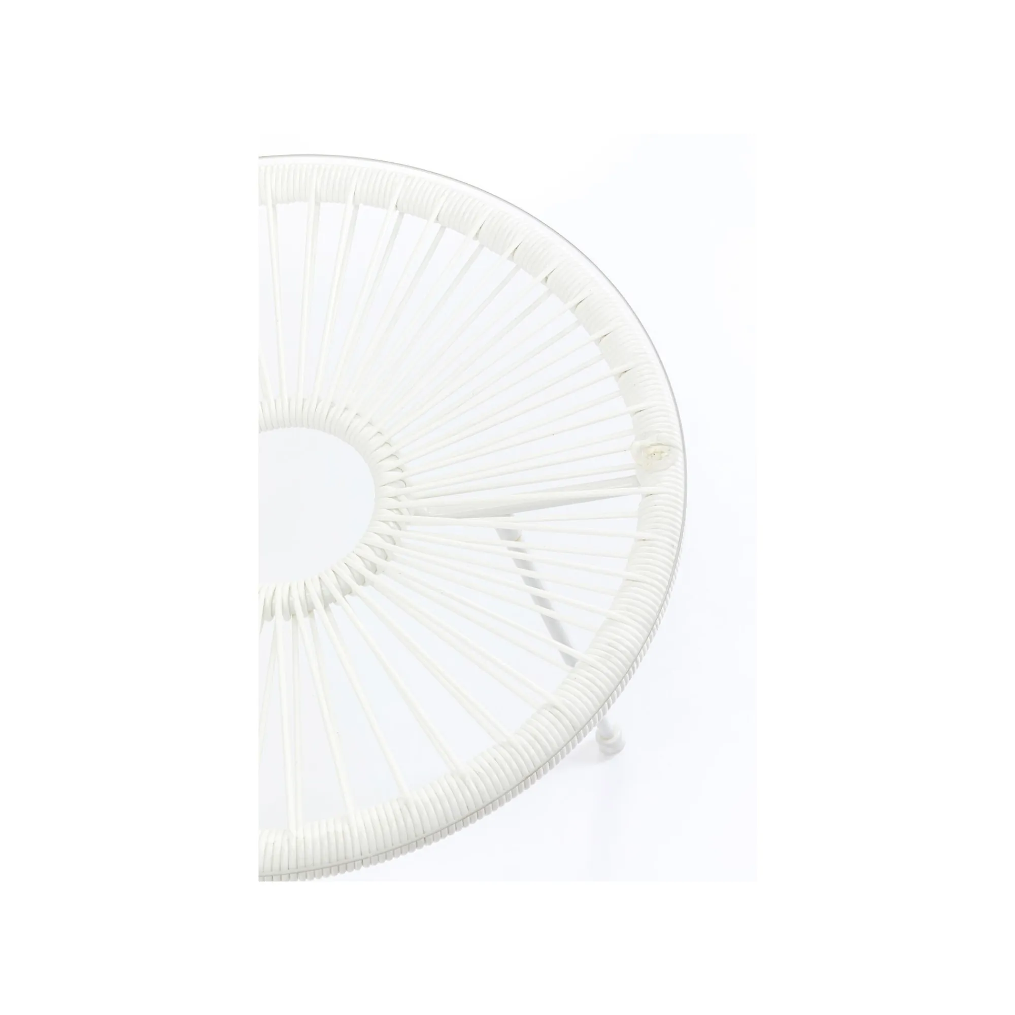 KARE Design Table D'appoint Acapulco 50cm Blanche ^ Table D'Appoint & De Chevet