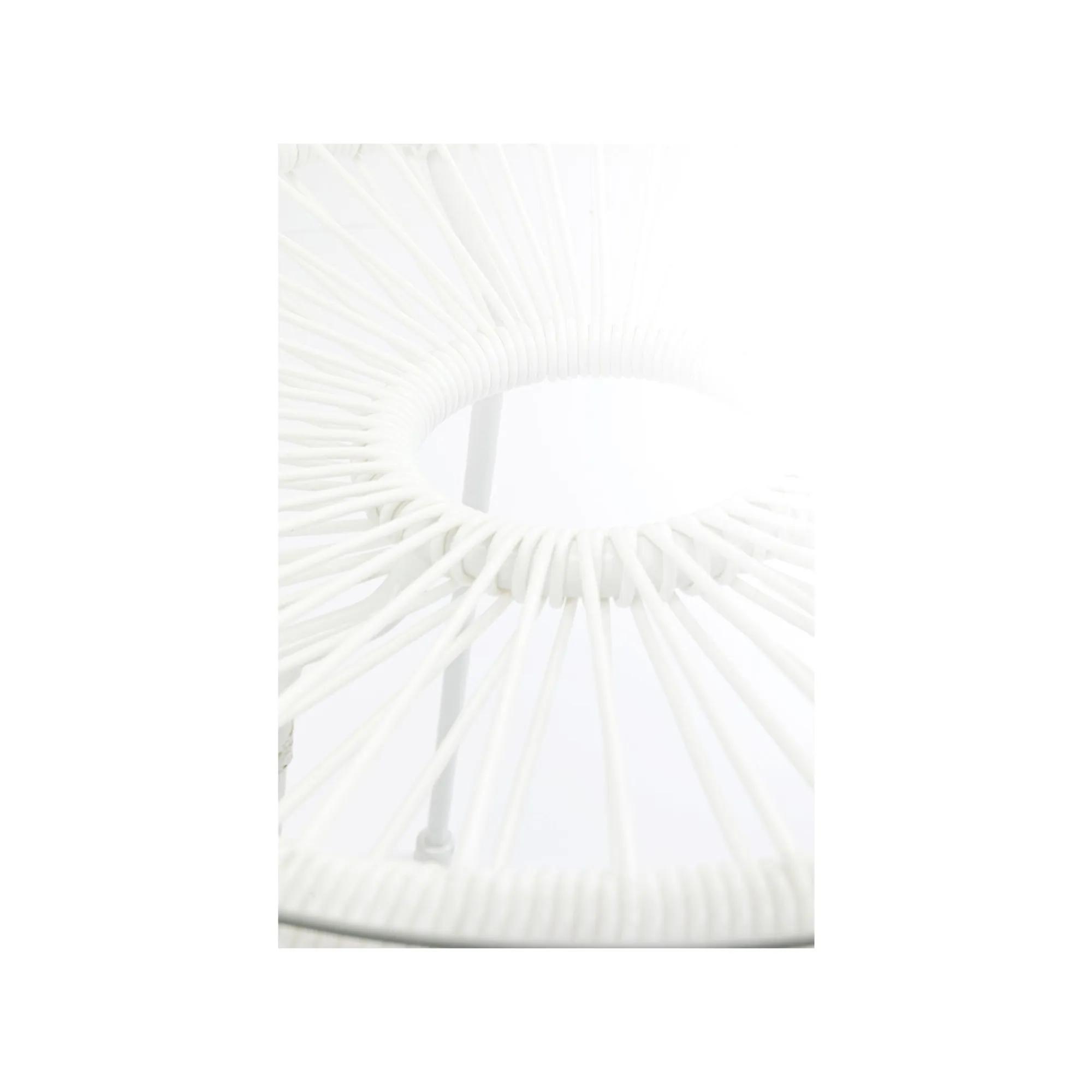 KARE Design Table D'appoint Acapulco 50cm Blanche ^ Table D'Appoint & De Chevet