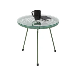 KARE Design Table D'appoint Acapulco Mono 50cm Verte ^ Table D'Appoint & De Chevet