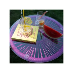 KARE Design Table D'appoint Acapulco Mono 50cm Rose ^ Table D'Appoint & De Chevet