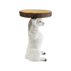 KARE Design Table D'appoint Animal Alpaca Blanc ^ Table D'Appoint & De Chevet