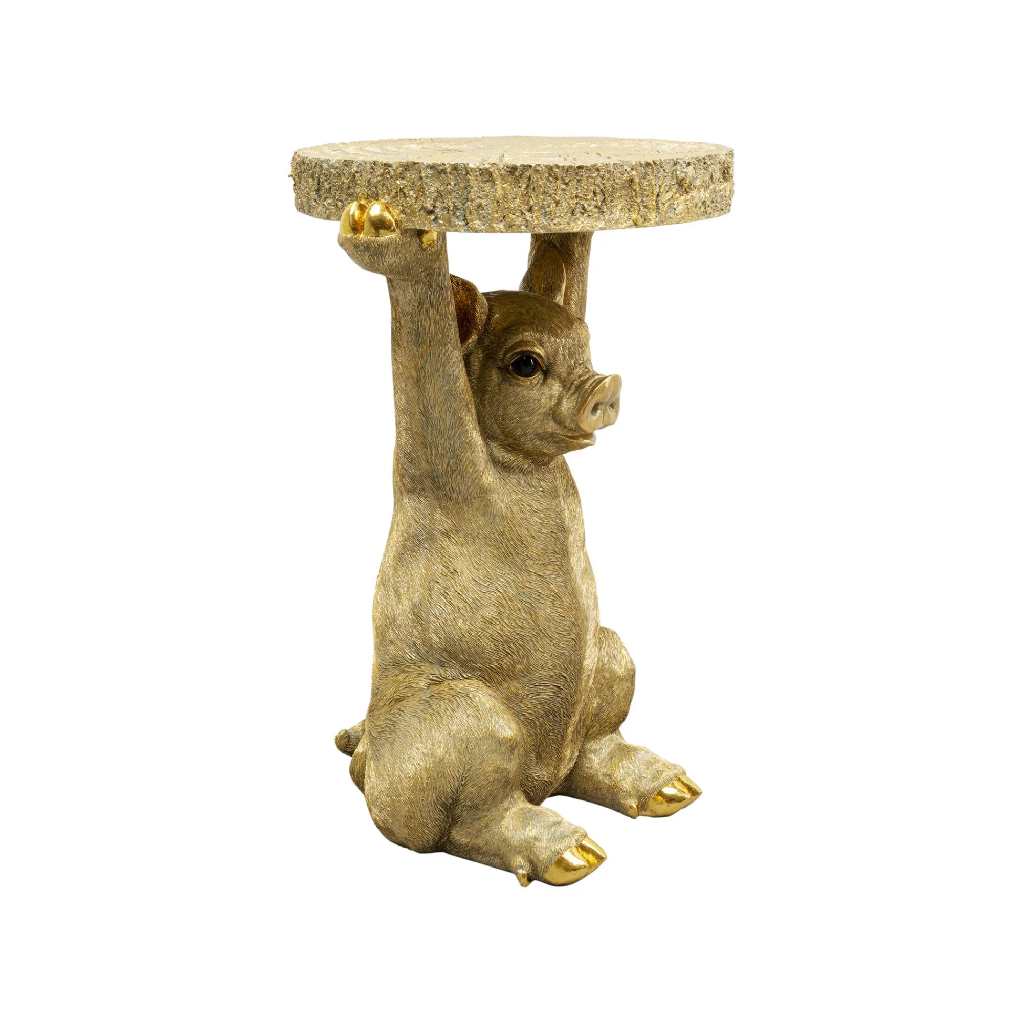 KARE Design Table D'appoint Animal Cochon Doré ^ Table D'Appoint & De Chevet