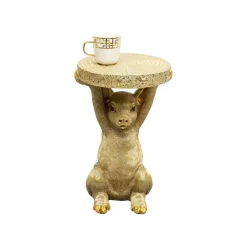 KARE Design Table D'appoint Animal Cochon Doré ^ Table D'Appoint & De Chevet
