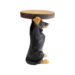KARE Design Table D'appoint Animal Teckel Noir ^ Table D'Appoint & De Chevet