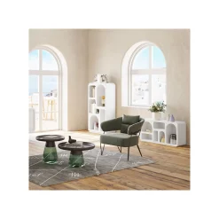 KARE Design Table D'appoint Bottiglia 50cm Verte ^ Table D'Appoint & De Chevet