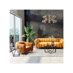 KARE Design Table D'appoint Cristallo 50x50cm Noire ^ Table D'Appoint & De Chevet