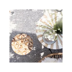 KARE Design Table D'appoint Domero Cirque 40cm Blanche Et Dorée ^ Table D'Appoint & De Chevet