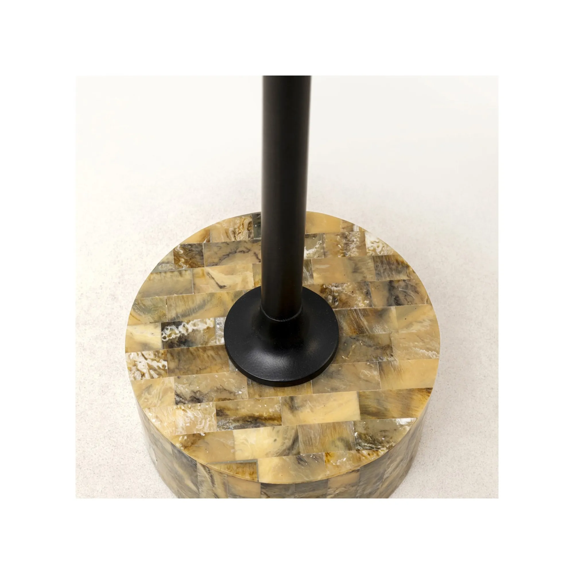 KARE Design Table D'appoint Domero Mosaic 25cm Marron ^ Table D'Appoint & De Chevet