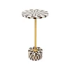 KARE Design Table D'appoint Domero Star 25cm Marron Et Blanche ^ Table D'Appoint & De Chevet