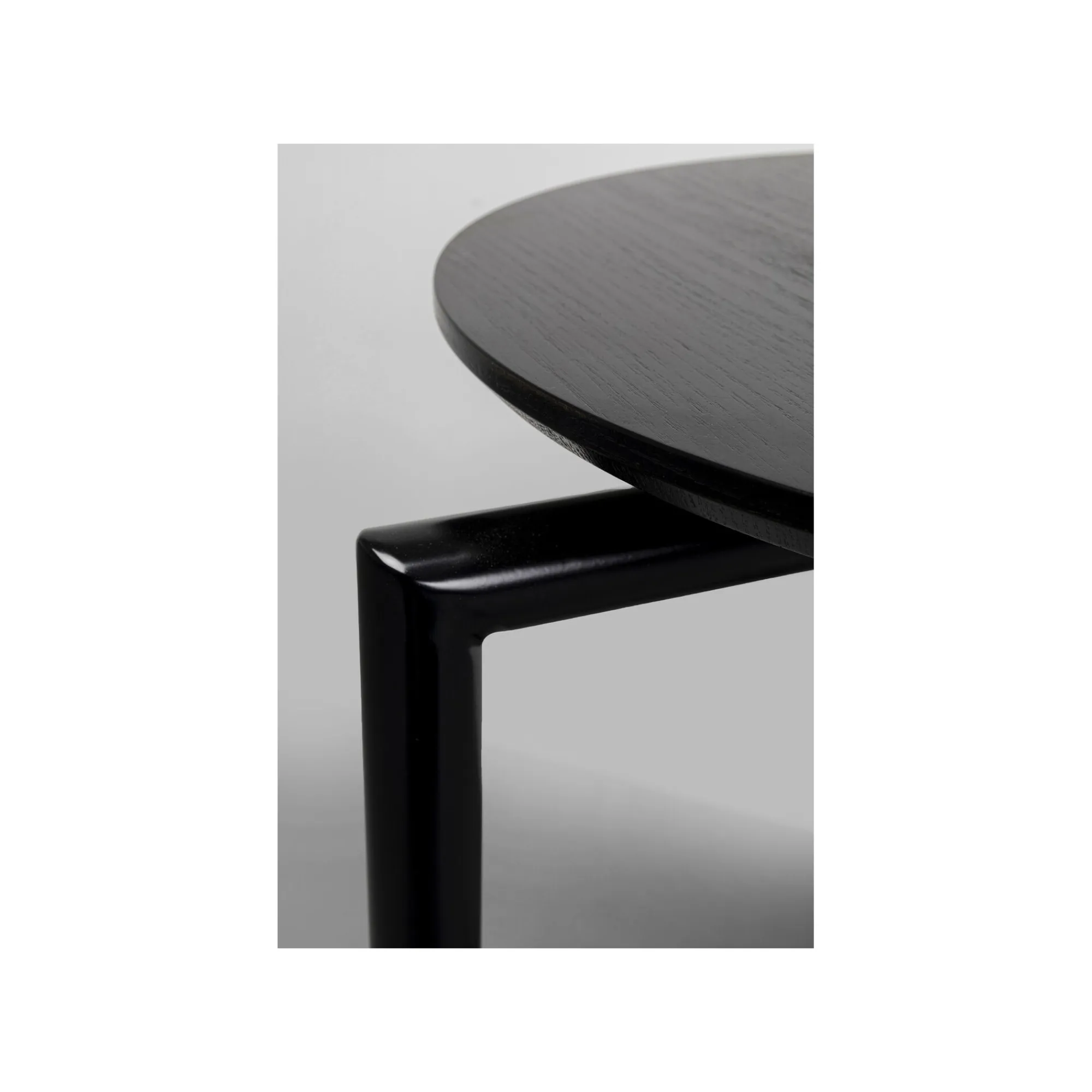 KARE Design Table D'appoint Easy Living Noire Bois ^ Table D'Appoint & De Chevet