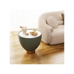 KARE Design Table D'appoint Endless Vegas 47cm Verte ^ Table D'Appoint & De Chevet