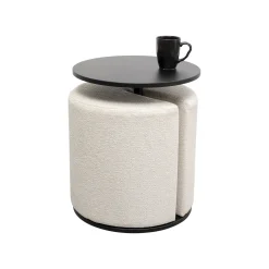 KARE Design Table D'appoint Et Tabouret Better Together ^ Tabouret & Pouf|Table D'Appoint & De Chevet
