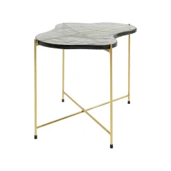 KARE Design Table D'appoint Ice Floe Dorée ^ Table D'Appoint & De Chevet