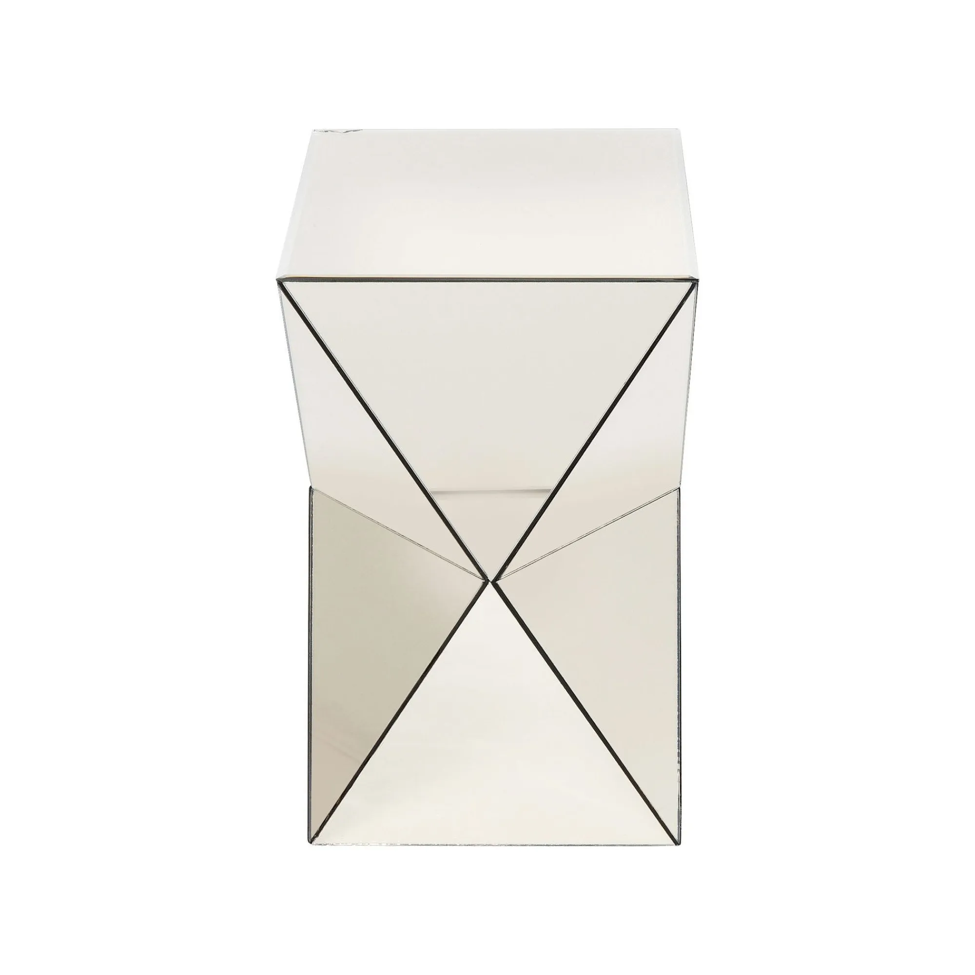 KARE Design Table D'appoint Luxury Triangle Champagne ^ Table D'Appoint & De Chevet