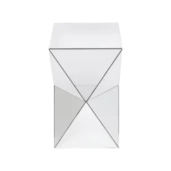 KARE Design Table D'appoint Luxury Triangle Argent ^ Table D'Appoint & De Chevet