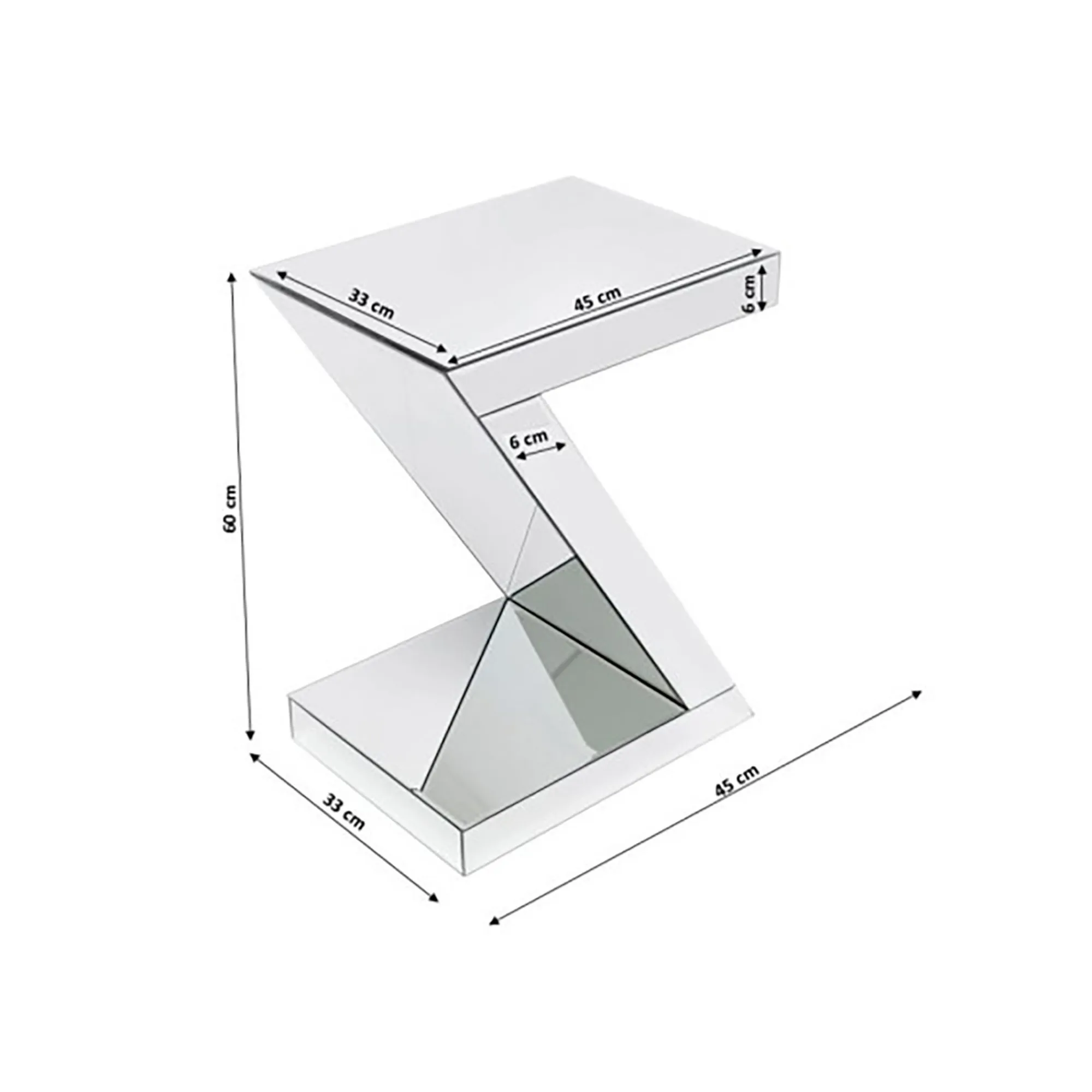 KARE Design Table D'appoint Luxury Z Champagne ^ Table D'Appoint & De Chevet