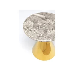 KARE Design Table D'appoint Rita 50cm Dorée ^ Table D'Appoint & De Chevet
