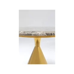 KARE Design Table D'appoint Rita 50cm Dorée ^ Table D'Appoint & De Chevet