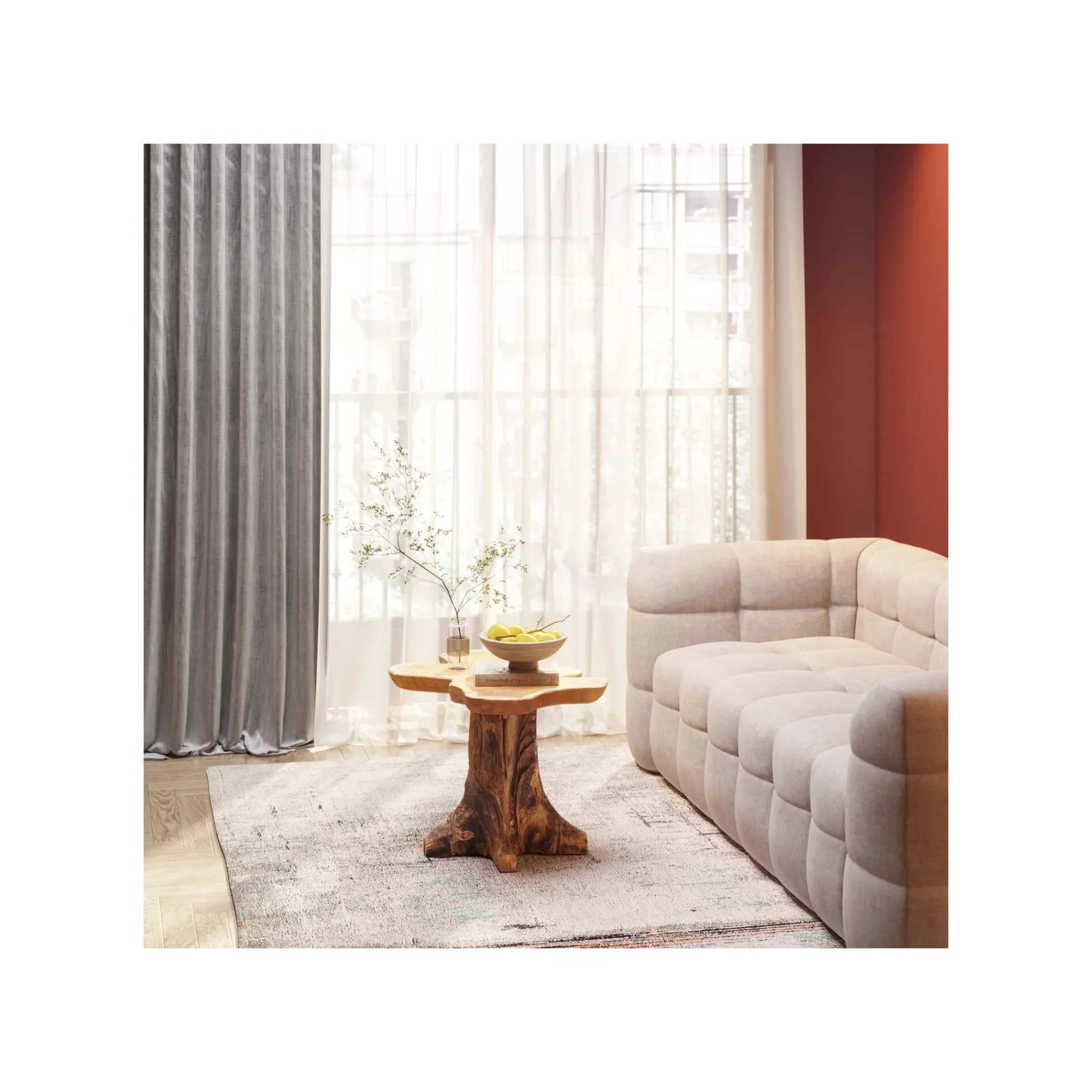 KARE Design Table D'appoint Souche D'arbre ^ Table D'Appoint & De Chevet