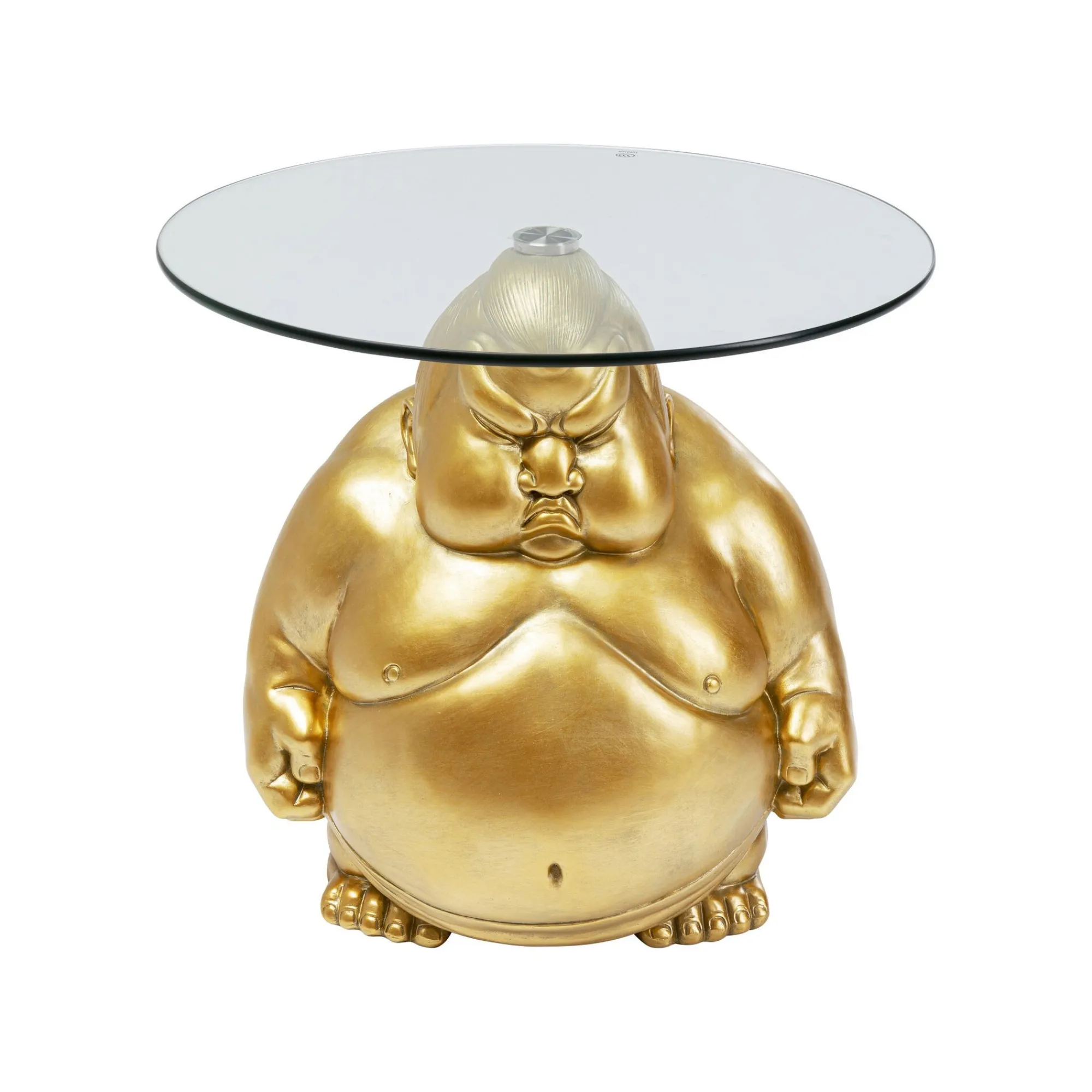 KARE Design Table D'appoint Sumo Doré 54cm ^ Table D'Appoint & De Chevet