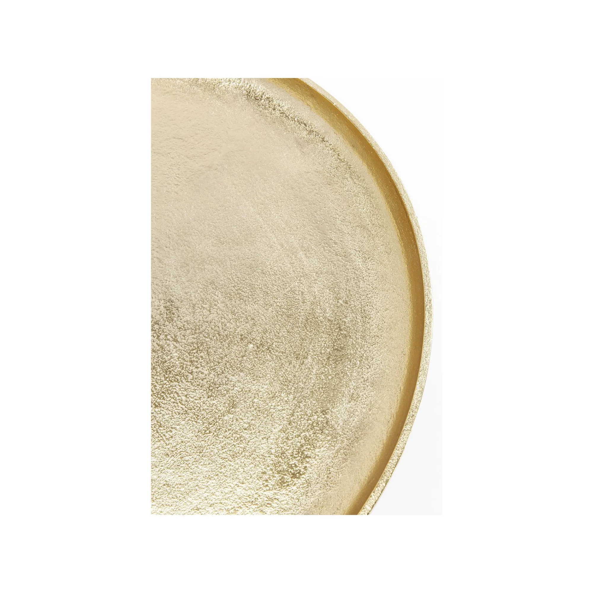 KARE Design Table D'appoint Uno Dorée 45cm ^ Table D'Appoint & De Chevet