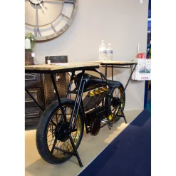 KARE Design Table De Bar Moto Noire ^ Bar & Tabouret De Bar