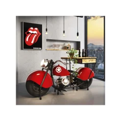 KARE Design Table De Bar Moto Rouge ^ Console|Bar & Tabouret De Bar