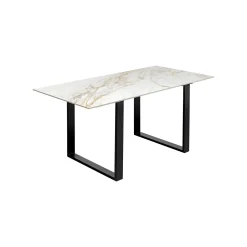 KARE Design Table Eternity Blanche Et Noire 160x80cm ^ Table
