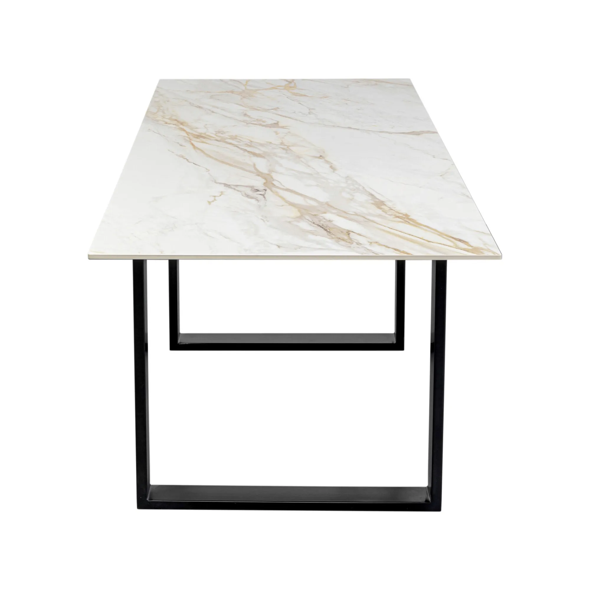 KARE Design Table Eternity Blanche Et Noire 160x80cm ^ Table