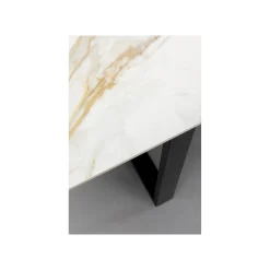 KARE Design Table Eternity Blanche Et Noire 160x80cm ^ Table
