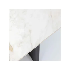 KARE Design Table Eternity Oho Blanche Et Noire 180x90cm ^ Table