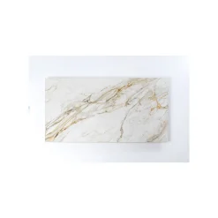KARE Design Table Eternity Oho Blanche Et Chromée 180x90cm ^ Table