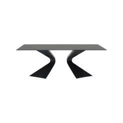 KARE Design Table Gloria 200x100cm Grès Noir ^ Table