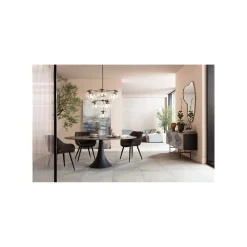 KARE Design Table Grande Possibilita 180x120cm Noire Et Grès ^ Table