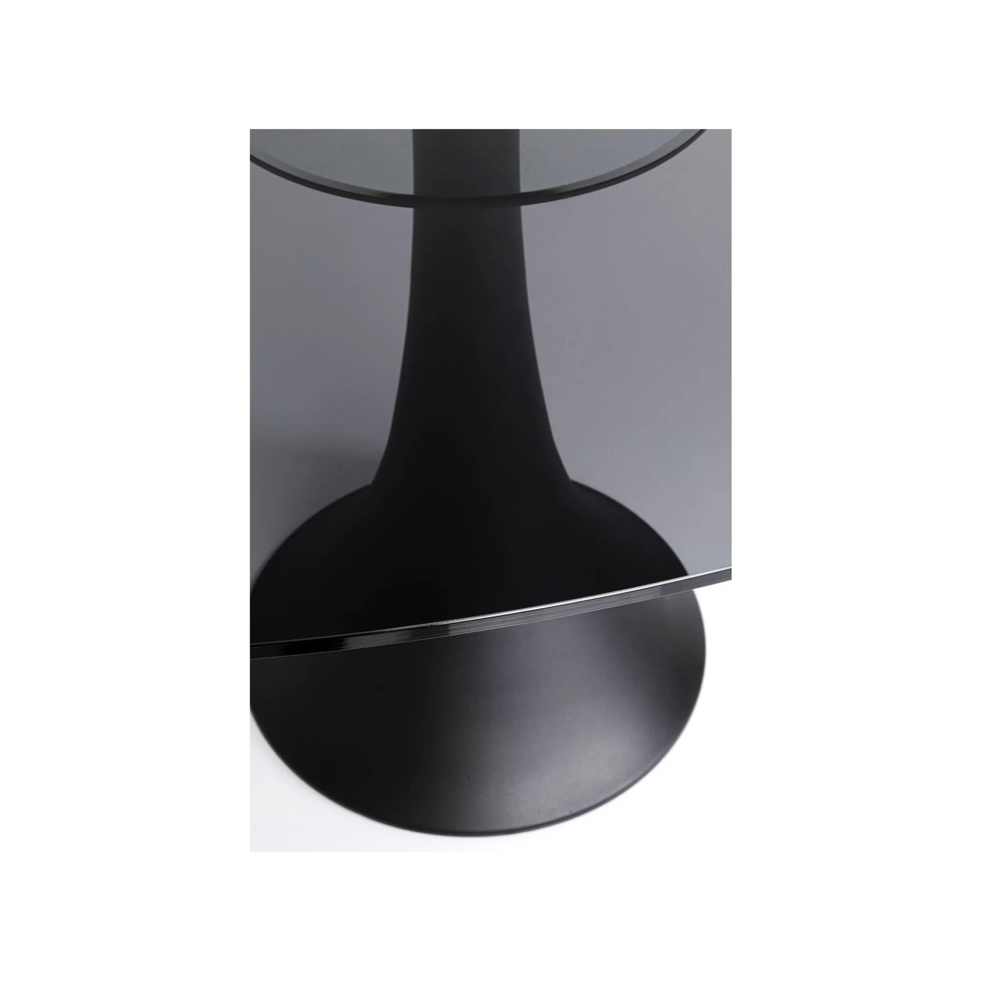 KARE Design Table Grande Possibilita 180x120cm Noire Et Verre Fumé ^ Table